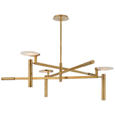 Melange Large Floating Disc Chandelier